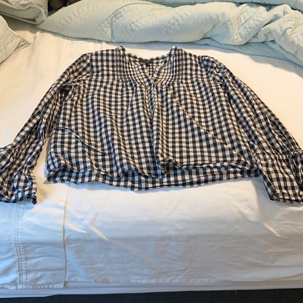 Jcrew Gingham top